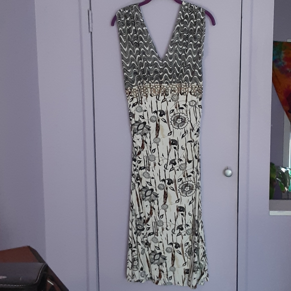 Summer dress by Blessitude. In the ethnic pattern